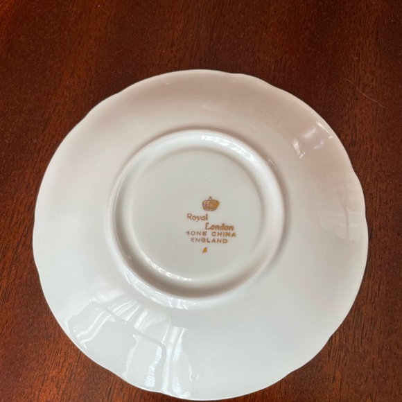 Country English Cottage Rose Royal London Bone China - Picture 3 of 5